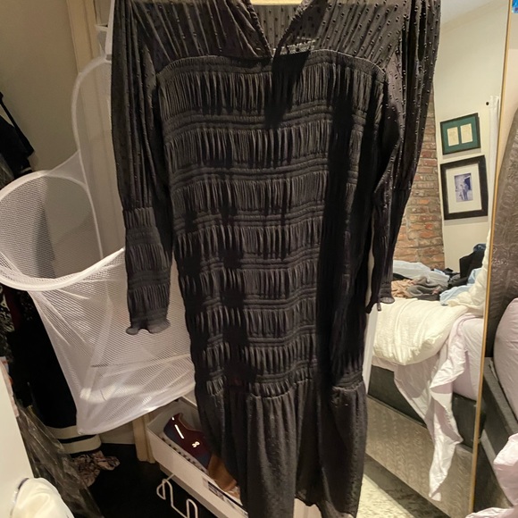 ZARA Dress - black with long sleeve! - Picture 3 of 3